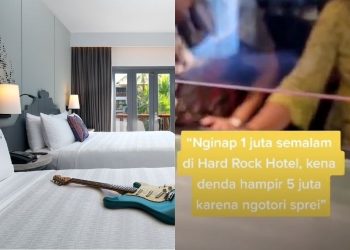Tamu Denda Rp4 Juta Karena Menodai Seprai di Hard Rock Hotel Bali