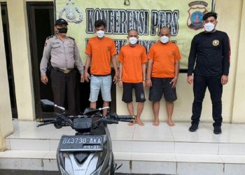 Aniaya hingga Rampas Motor Warga, 3 Anggota Geng Motor di Sumut Diciduk Polisi