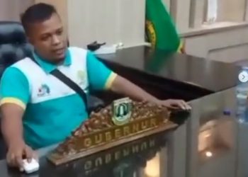 Duduki Ruang Kerja Gubernur Banten Wahidin Halim saat Demo, Buruh Ini Akui Menyesal