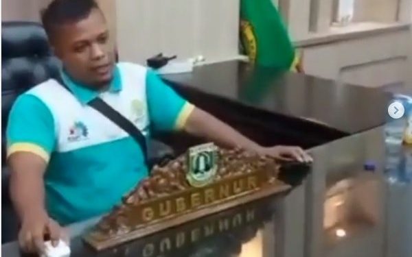Duduki Ruang Kerja Gubernur Banten Wahidin Halim saat Demo, Buruh Ini Akui Menyesal