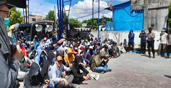 Sudah Meresahkan Masyarakat, Satpol PP Segera Bubarkan Paksa Demo Imigran Di Panam