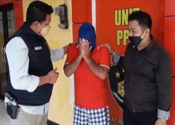 Cabuli Siswinya Berulangkali, Guru SD di Barito Utara Menangis Histeris saat Ditangkap Polisi