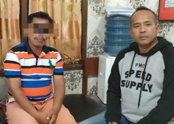 Polsek Tapung Hilir Tangkap Pelaku Curat di Desa Kijang Jaya
