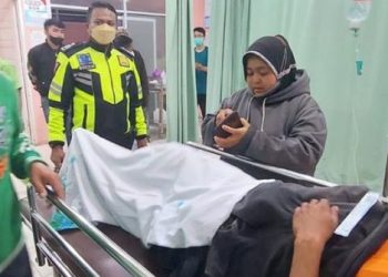 Remaja 15 Tahun Tabrak Petugas Kebersihan Saat Menyapu Jalan di Bukittinggi