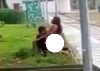 Parah, Siang Bolong Sejoli Ini Berhubungan Intim di Tempat Umum, Direkam Orang Pun Tak Peduli