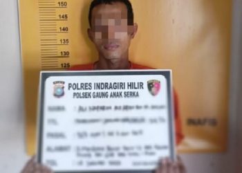 Polsek GAS Inhil Berhasil Ringkus Maling Motor di Teluk Pinang