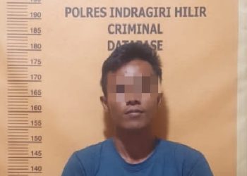 Satreskrim Polres Inhil Tangkap Pelaku Penggelapan Sepeda Motor