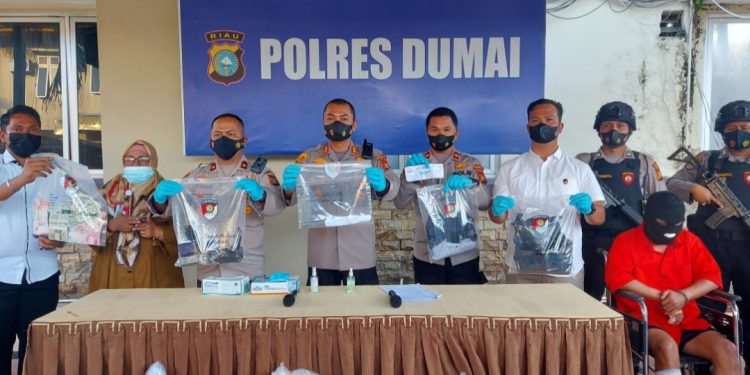 Pembunuh Pemilik Salon di Dumai Akhirnya Ditangkap Di Hotel Pekanbaru