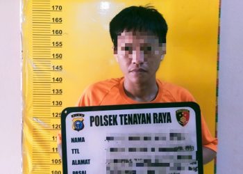 Polsek Tenayan Raya Tangkap Pelaku Narkoba di Decost 45 Syariah