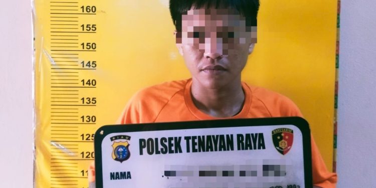 Polsek Tenayan Raya Tangkap Pelaku Narkoba di Decost 45 Syariah