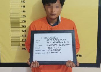 Aksi Pencuriannya Diketahui Warga dan Petugas Ronda, Pemuda di Pekanbaru Ini Masuk Bui