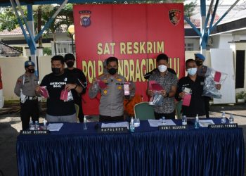 Dua Pelaku Spesial Pecah Kaca Mobil Disergap Polres Inhu di Sumsel