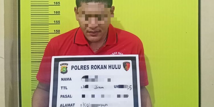 Terlibat Kasus Narkoba, Seorang Warga Kota Lama Ditangkap Polres Rohul