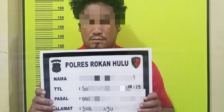 Edarkan Sabu di Ujung Batu, AS Diciduk Polres Rohul di Warung