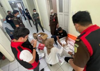 Dugaan Korupsi pungutan Biaya Rapid Diagnostic Test, Jaksa Geledah Kantor Diskes Meranti