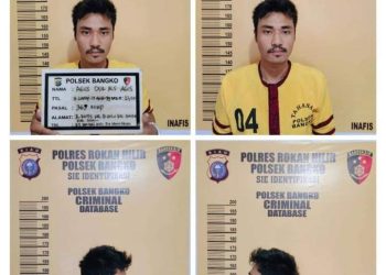 Curi Uang hingga Perhiasan dan Emas, Agus Ditangkap Polsek Bangko Rohil