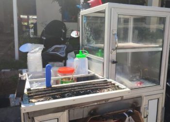 Pedagang Bakso Bakar di SDN 29 Gunung Sariak Padang Diperiksa Polisi