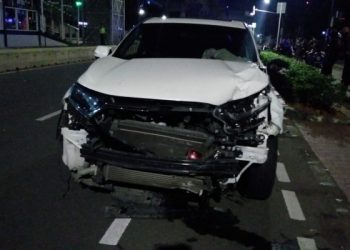 Tragis, Pengendara Motor Tewas Terpental Ditabrak Honda CRV di Jalan Sisingamangaraja Jakarta Selatan