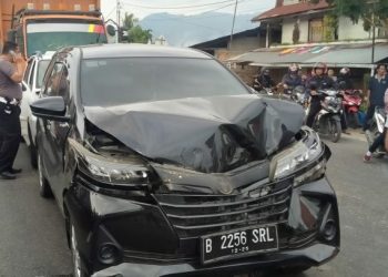 Pengemis Jadi Korban Laka Beruntun di Jalan ByPass Kota Padang