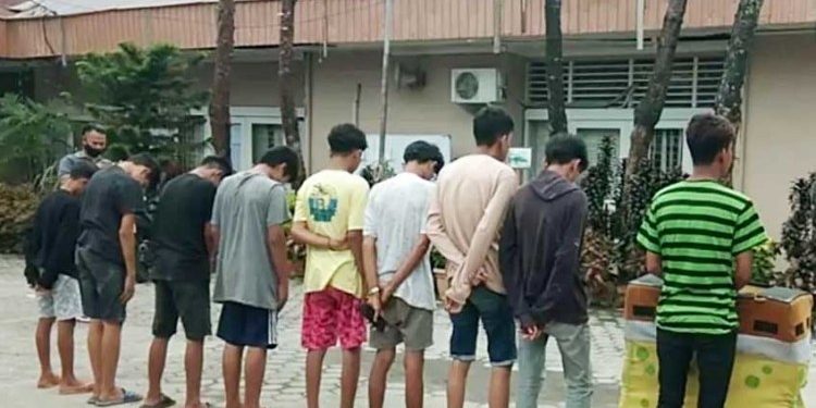 Meresahkan, Delapan Pak Ogah Diamankan Satpol PP Padang