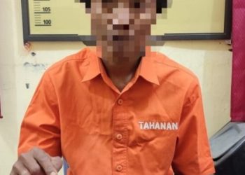 Polsek Tapung Hulu Ciduk Pengedar Sabu di Kediamannya