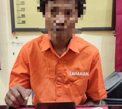 Polsek Tapung Hulu Ciduk Pengedar Sabu di Kediamannya