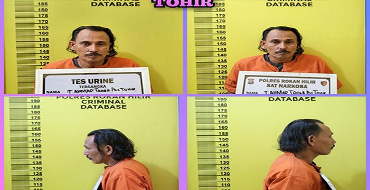 Simpan 601 Ekstasi Dalam Tanah, Teuku Ahmad Taher “Raja” Ekstasi Balai Raja Diringkus Polisi
