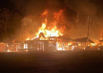 Mabuk, Pemuda di Yahukimo Papua Bakar Rumah dan Kios