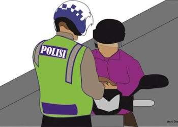 Pria Ini Bakar Motornya hingga Ludes Karna Tak Terima Ditilang Polisi