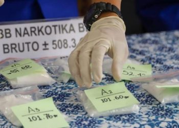 BNN Amankan 218,46 Kg Sabu dan 16.586 Butir Ekstasi dari Tiga Provinsi