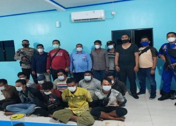 10 Pencuri Ikan Di Perairan Rokan Hilir Ditangkap Ditpolairud Polda Riau