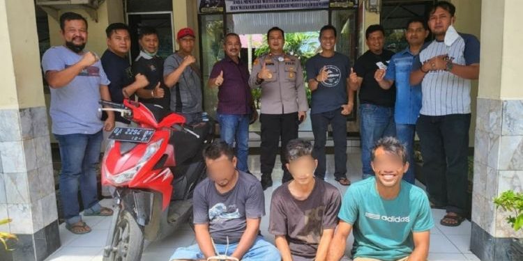 Bobol Gudang Incasi Raya, Tiga Pelaku Diringkus Polsek Lubuk Begalung Padang