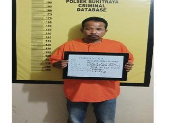 Polsek Bukit Raya Tangkap Penipu Suplai Minyak Solar dengan Kerugian Puluhan Juta