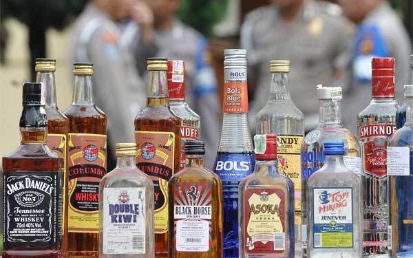 Dari Enam Pedagang, Polres Boyolali Sita 1.149 Botol Miras Ilegal