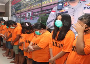 14 Orang Digiring Polisi, Mereka Pemilik Pekerja dan Pemain Geladang Gelper di pasar Jodoh Batam