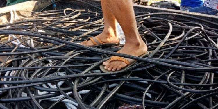 9 Pencuri Kabel hingga Motor di Labuhanbatu Sumut Diciduk Polisi