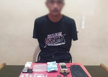 Polsek Keritang Berhasil Ringkus Pedagang Sabu Asal Desa Kotabaru Seberida