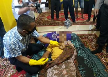 Pria Gangguan Jiwa Di Kampar Tewas Tergantung di Pohon