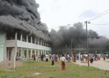 Pesantren Khalid Bin Walid Rohul Terbakar, Satu Santri Dilarikan Ke Rumah Sakit