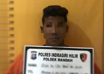 Polsek Mandah Berhasil Ringkus RZ, Pria Pembacok Temannya Sendiri di Kelurahan