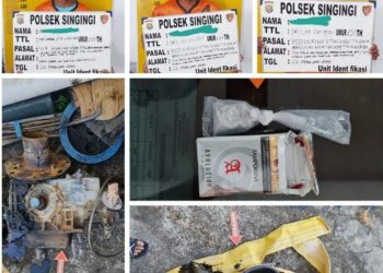 Polisi Gulung Pelaku Peti di Kuansing