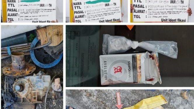 Polisi Gulung Pelaku Peti di Kuansing