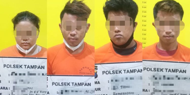 Polisi Tangkap 4 Pelaku Pemerasan Modus Cewek Open BO MiChat