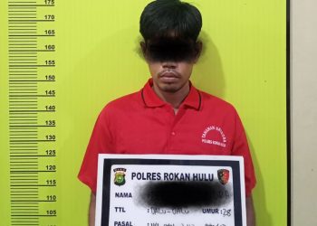 Jadi Bandar Sabu, JF Diringkus Polres Rohul