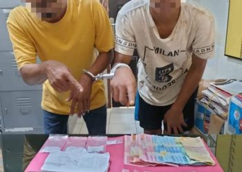 Terlibat Narkoba, Dua Pemuda Desa Tanjung Berulak di Ringkus Satresnarkoba Kampar