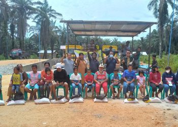 Dalam Peresmian Kantor Barunya, PT ASS Adakan Acara Bakti Sosial dan Beri Santunan Kepada Kaum Duafa