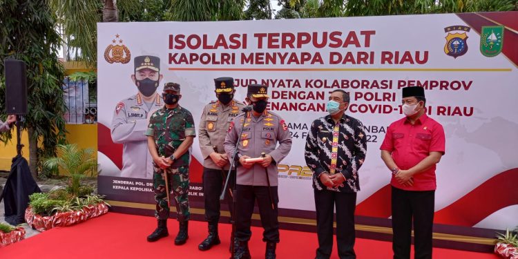 Kapolri Ucapkan Terima Kasih ke Riau yang Telah Siapkan Isoter untuk Pasien Covid