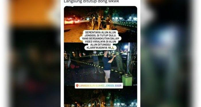 Alun-alun Jonggol Bogor Ditutup karena Jadi Tempat ABG Mesum