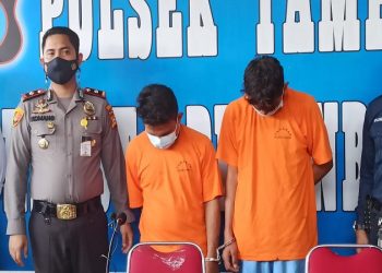 Dua Pencuri Sepeda Motor Di Jalan Bangau Sakti Dibekuk Polsek Tampan, Satu DPO