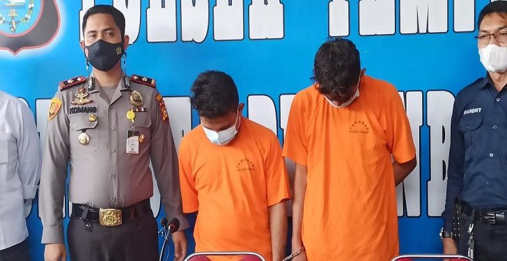 Dua Pencuri Sepeda Motor Di Jalan Bangau Sakti Dibekuk Polsek Tampan, Satu DPO